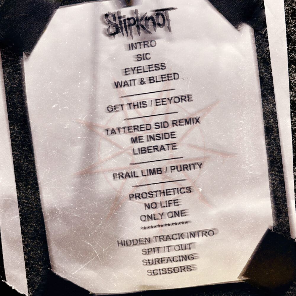 slipknot 2005 tour